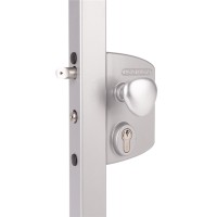 LIKQ4040 U2L (цвет: RAL 9005, черный). Замок электромеханический для калиток. Locinox
