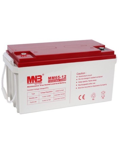 MNB MM 65-12. Аккумулятор герметичный свинцово-кислотный. MNB в Люберцах