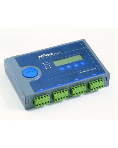 NPort 5430I. 4-портовый асинхронный сервер. MOXA в Люберцах