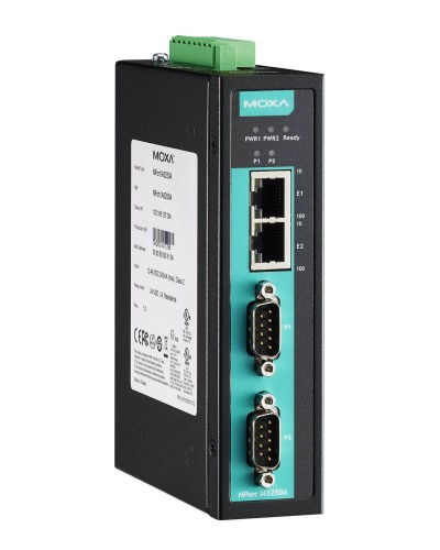 NPort IA5150A. 1-портовый усовершенствованный преобразователь. MOXA в Люберцах