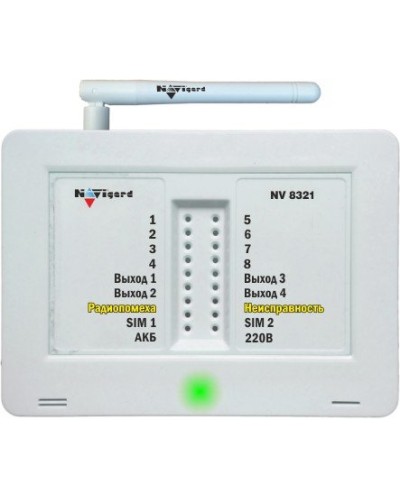 NV 8321. GSM сигнализация радиоканальная. NAVIgard в Люберцах