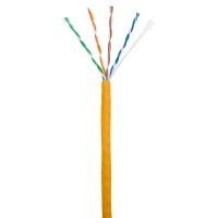 U/UTP 4pair, Cat5e, In, LSZH (EC-UU004-5E-LSZH-OR). Кабель «витая пара» (LAN) для структурированных систем связи. NETLAN