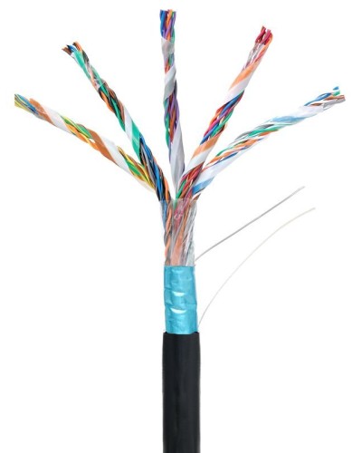 F/UTP 25pair, Cat5, Out, PE (EC-UF025-5-PE-BK-3). Кабель «витая пара» (LAN) для структурированных систем связи. NETLAN в Люберцах