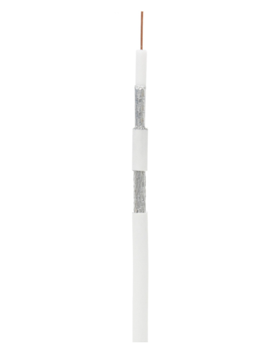 RG-11 CCS, In, PVC (EC-C2-21123A-WT-3). Кабель коаксиальный омедненный. NETLAN в Люберцах