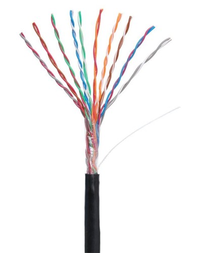 U/UTP 10pair, Cat5, Out, PE (EC-UU010-5-PE-BK-3). Кабель «витая пара» (LAN) для структурированных систем связи. NETLAN в Люберцах