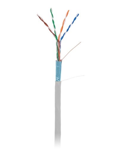F/UTP 4pair, Cat5e, In, PVC (EC-UF004-5E-PVC-GY). Кабель «витая пара» (LAN) для структурированных систем связи. NETLAN в Люберцах