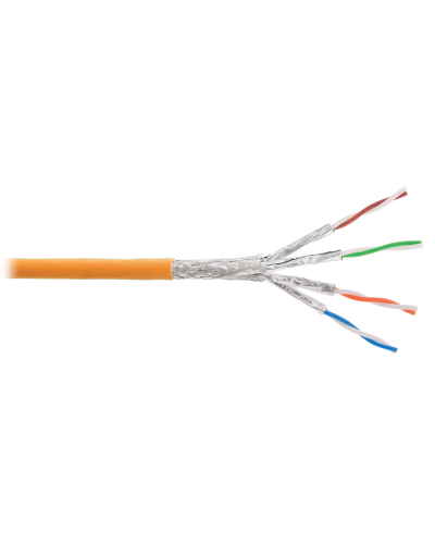 S/FTP, 4pair, Cat.6a, Solid, In, LSZH (NKL 9355C-OR). Кабель «витая пара» (LAN) для структурированных систем связи. NIKOLAN в Люберцах