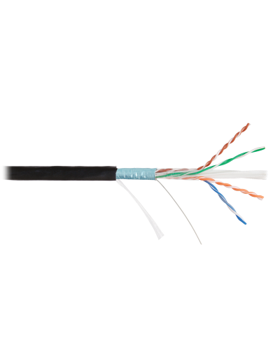 F/UTP 4pair, Cat6, Solid, In/Out, нг(А)-HF (NMC 4240C-BK). Кабель «витая пара» (LAN) для структурированных систем связи. NIKOMAX в Люберцах