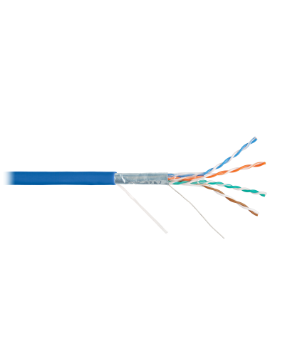 F/UTP 4pair, Cat5e, Solid, In, нг(А)-HF (NMC 4200C-BL). Кабель «витая пара» (LAN) для структурированных систем связи. NIKOMAX в Люберцах