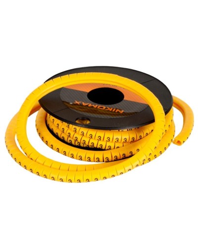 NMC-CMR-1-YL-500 (500шт). Маркер кабельный. NIKOMAX в Люберцах