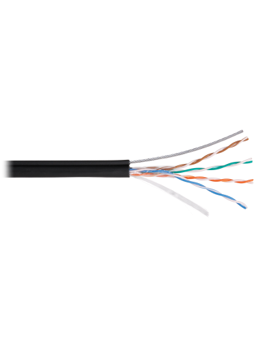 U/UTP 4pair, Cat5e, Solid, Out, SW, PVC (NMC 4805B-BK). Кабель «витая пара» (LAN) для структурированных систем связи. NIKOMAX в Люберцах