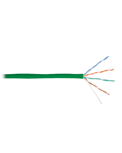 U/UTP 4pair, Cat5e, Solid, In, нг(А)-HF (NMC 4100C-GN). Кабель «витая пара» (LAN) для структурированных систем связи. NIKOMAX в Люберцах