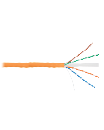 U/UTP 4pair, Cat6a, Solid, In, нг(А)-HF (NMC 4155C-OR). Кабель «витая пара» (LAN) для структурированных систем связи. NIKOMAX в Люберцах