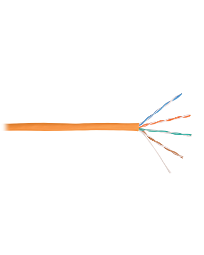 U/UTP 4pair, Cat5e, Solid, In, нг(А)-HF (NMC 4100C-OR). Кабель «витая пара» (LAN) для структурированных систем связи. NIKOMAX в Люберцах