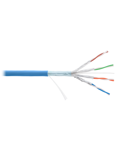 F/FTP 4pair, Cat6a, Solid, In, нг(А)-HF (NMC 4355C-IB). Кабель «витая пара» (LAN) для структурированных систем связи. NIKOMAX в Люберцах