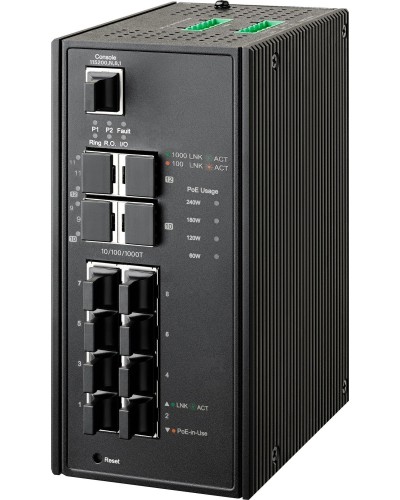 NIS-3500-3412PGE (64PY0804). Коммутатор управляемый с PoE. NSGate в Люберцах