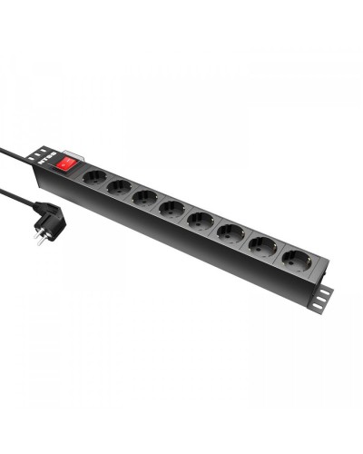 NTSS-PDU-DA2034 гор.размещ. 8xSchuko базовые 16A Schuko 1.8м. Блок розеток 19. NTSS в Люберцах