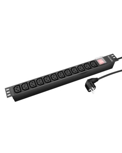 NTSS-PDU-DA2039 гор.размещ. 12xC13 базовые 16A Schuko 2м. Блок розеток 19. NTSS в Люберцах