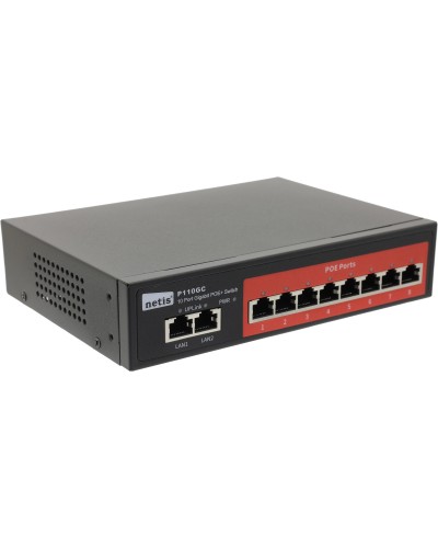 Netis P110GC. Коммутатор сетевой PoE неуправляемый. Netis в Люберцах