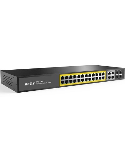 Netis P124GH. Коммутатор сетевой PoE неуправляемый. Netis в Люберцах