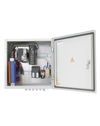 OS-44TB1(SW-80802/ILS(port 90W)). Уличный коммутатор с PoE. OSNOVO в Люберцах