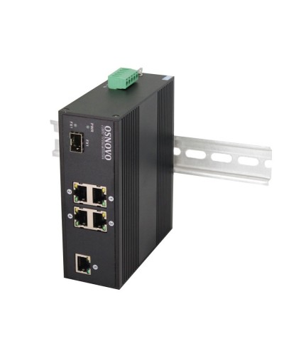 SW-40501/IC. Промышленный PoE коммутатор Fast Ethernet на 6 портов. OSNOVO в Люберцах