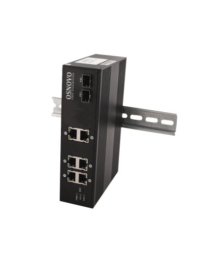 SW-8062/IC. Промышленный PoE коммутатор Gigabit Ethernet на 8 портов. OSNOVO в Люберцах