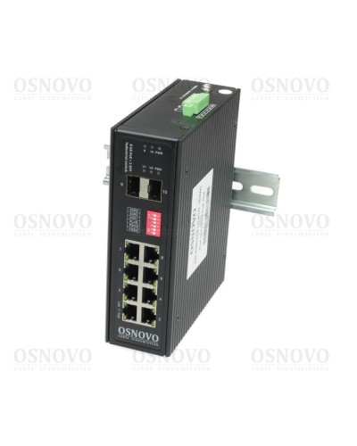 SW-80802/I(Port 90W, 300W). Коммутатор с PoE. OSNOVO в Люберцах