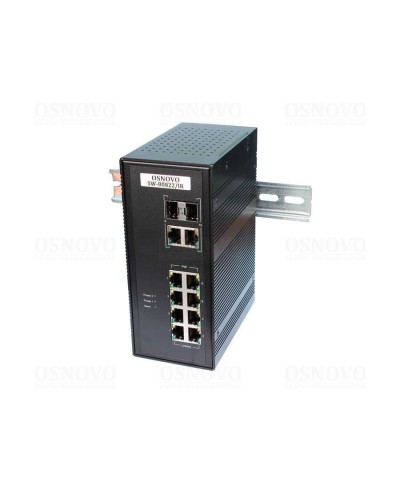SW-80822/IR. Коммутатор 10-портовый Gigabit Ethernet с PoE. OSNOVO в Люберцах