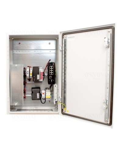 OS-46TB1(SW-60812/I). Уличная станция с термостабилизацией и резервным питанием. OSNOVO в Люберцах