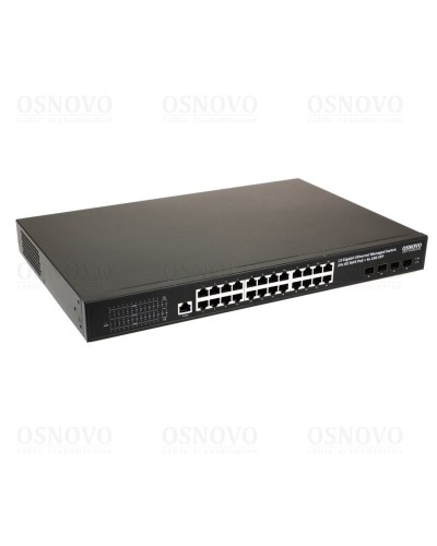 SW-24G4X-1L. Коммутатор с PoE. OSNOVO в Люберцах