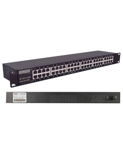 SP-IP24/100R. Устройство грозозащиты цепей Ethernet. OSNOVO в Люберцах