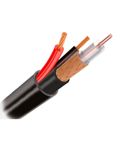 КВК-П 2х0.75 (outdoor) CCA Light. Кабель комбинированный для систем видеонаблюдения. Optimus в Люберцах