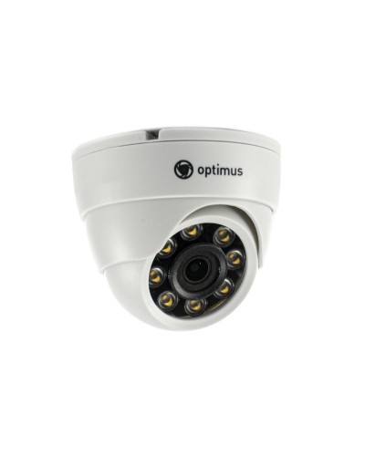 IP-E025.0(2.8)PF_DP03. Видеокамера IP купольная. Optimus в Люберцах