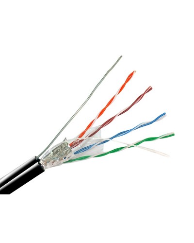 FTP-5e 4х2х0.51 Cu (outdoor) С ТРОСОМ. Кабель «витая пара» (LAN) для структурированных систем связи. Optimus в Люберцах