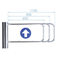 PERCo-AG-1100. Створка для калитки. PERCo