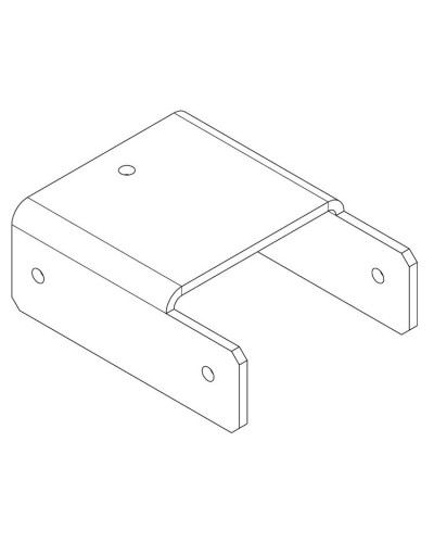 PERCo-MB-16.4. Накладка прямая нижняя. PERCo в Люберцах