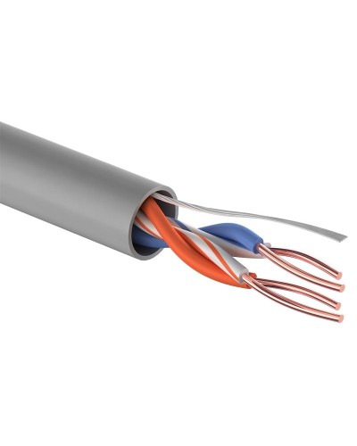 U/UTP 2PR 24AWG, CCA, CAT5e PVC, 305м. PROconnect (01-0022-3). Кабель «витая пара» (LAN) для структурированных систем связи. PROCONNECT в Люберцах