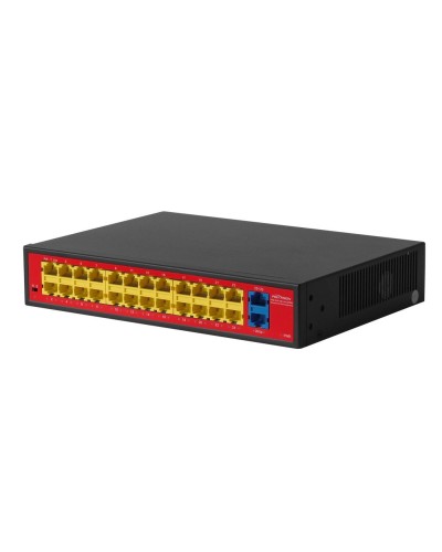 PND-24P-2G Lite (250W). Коммутатор неуправляемый 26-портовый с функцией PoE. Polyvision в Люберцах