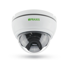 PP-7111MHD 2.8-12. Видеокамера мультиформатная купольная. Praxis