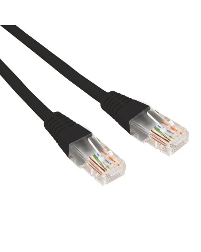 Патч-корд U/UTP CAT 6, RJ45-RJ45, 26AWG, LSZH, черный, 2м REXANT (02-0292-2). Патч-корд UTP. Rexant в Люберцах