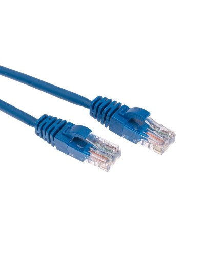 Патч-корд U/UTP, CAT 5e, RJ45-RJ45, 26AWG, LSZH, синий, 1м  REXANT (02-0104-1). Патч-корд UTP. Rexant в Люберцах