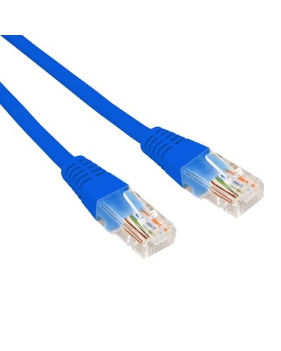 Патч-корд U/UTP CAT 6, RJ45-RJ45, 26AWG, LSZH, синий, 0.5м REXANT (02-0294-05). Патч-корд UTP. Rexant в Люберцах