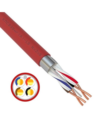 КПСВЭВнг(А)-LS 2х2х0,5 (01-4865-1)(REXANT). Кабель для систем пожарной и охранной сигнализации. Rexant в Люберцах