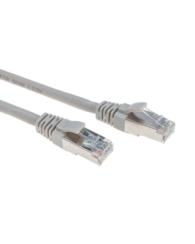 Патч-корд S/FTP CAT 6A (10G), RJ45-RJ45, 28AWG, LSZH, серый, 5м REXANT (02-0390-5). Патч-корд медный. Rexant в Люберцах