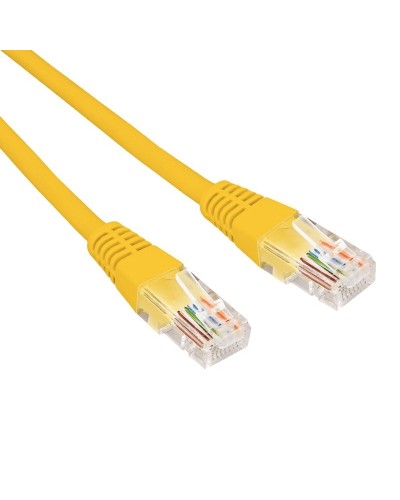Патч-корд U/UTP CAT 6, RJ45-RJ45, 26AWG, LSZH, желтый, 5м REXANT (02-0295-5). Патч-корд UTP. Rexant в Люберцах