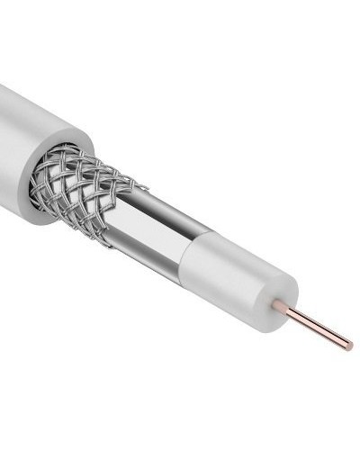 RG-6, CCS 1,00(15%) Al 32х0,12 In PVC. Кабель коаксиальный омедненный. SUPRLAN в Люберцах