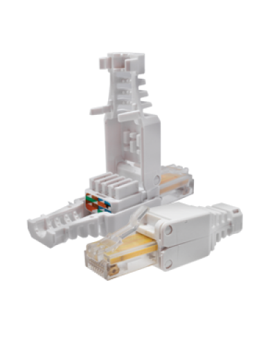 Коннектор 8P8C U/UTP Cat.5e (RJ-45) безинструментальный (10-0218). Разъем RJ-45. SUPRLAN в Люберцах