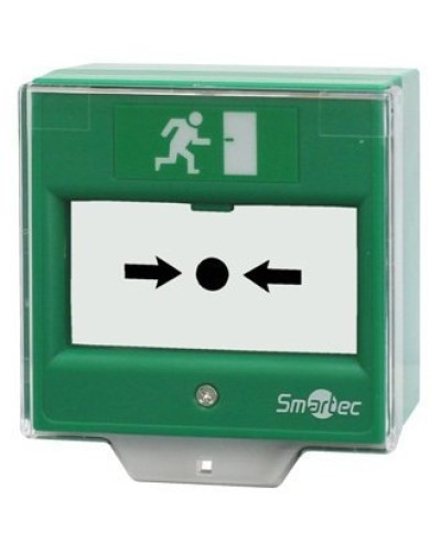 ST-ER114D-GN. Устройство разблокировки двери со стеклянной вставкой. Smartec в Люберцах
