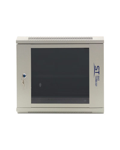 ST-NC9U600 (серый) С ПОЛКОЙ. Шкаф телекоммуникационный 19 настенный 9U. Space Technology в Люберцах